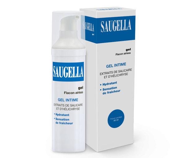 Gel lubrifiant Saugella - flacon-pompe de 50 ml - image 1