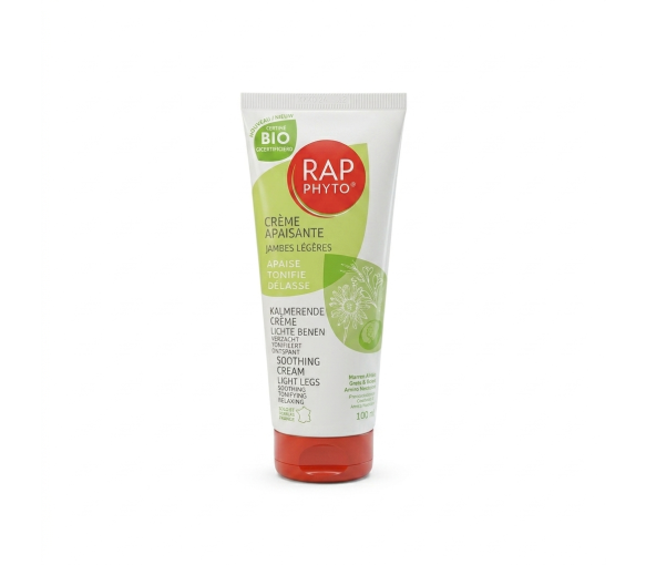 Crème apaisante bio jambes légères Rap phyto - tube de 100ml