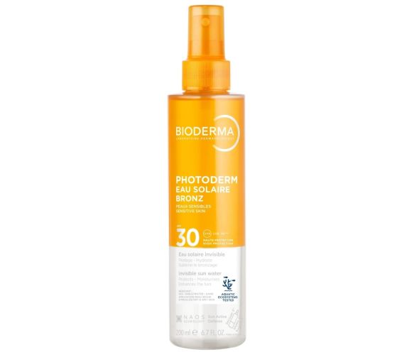 Photoderm Eau solaire Bronz SPF 30 Bioderma - spray de 200ml - image 1