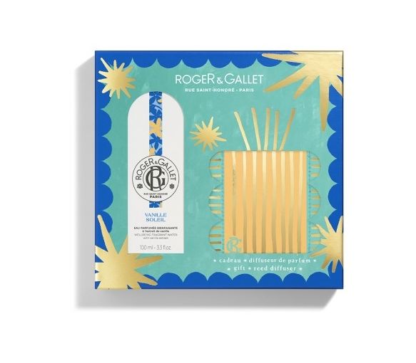Coffret eau parfumée et diffuseur Vanille soleil Roger & Gallet - coffret de 2 produits - image 1