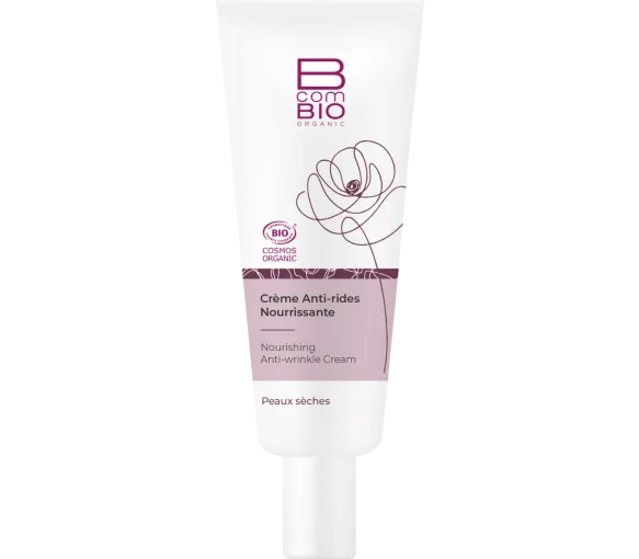 Crème anti-rides nourrissante BcomBIO - tube de 50ml