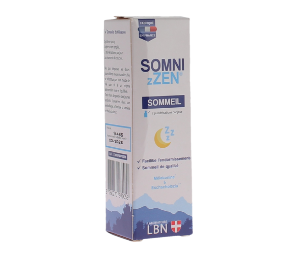 SomnizZen sommeil Laboratoire LBN - Spray de 20ml - image 1