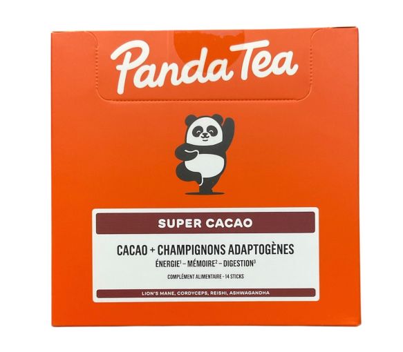 Super cacao + champignons adaptogènes Panda Tea - image 1