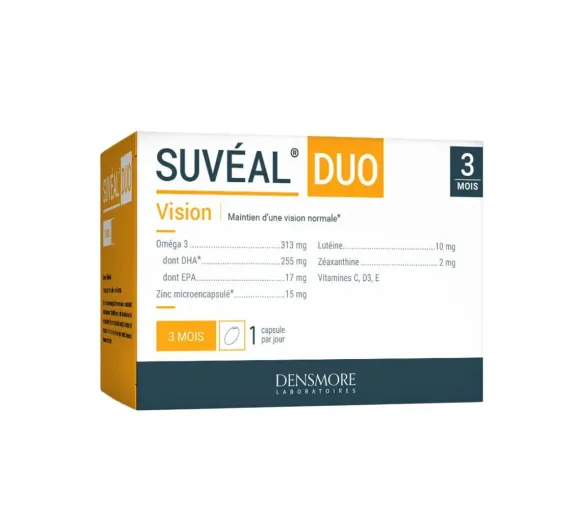 Suvéal duo vision Densmore - boîte de 90 capsules