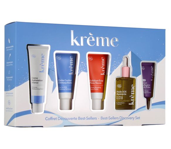 Coffret découverte Best-Sellers Krème - coffret contenant 5 produits