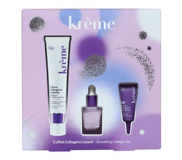Coffret collagène lissant bio visage Krème – 3 produits - image 1