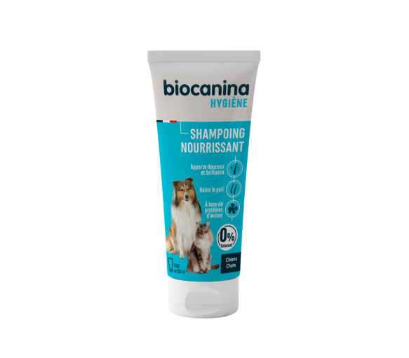 Shampoing nourrissant chien et chat Biocanina - tube de 200 ml - image 1