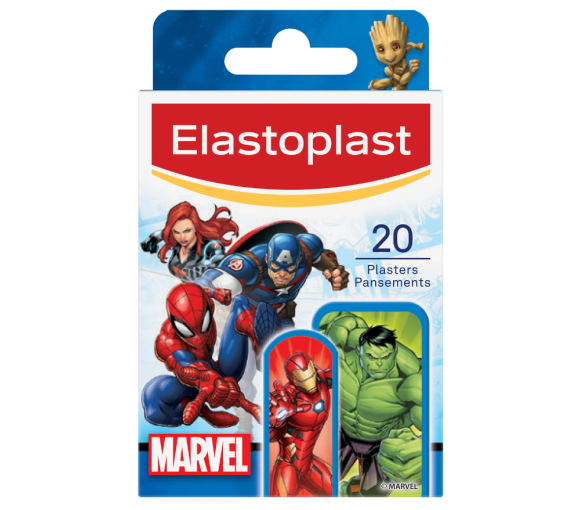 Pansements enfants Marvel Elastoplast - boite de 20 pansements - image 1
