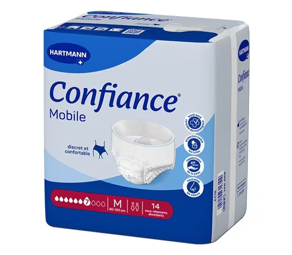 Confiance mobile absorption 7 taille M Hartmann - 14 sous-vêtements absorbants
