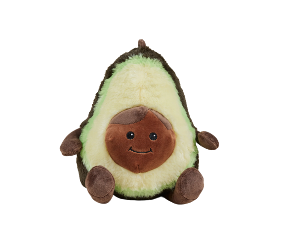 Cozy peluche bouillotte déhoussable Warmies Avocat Soframar - 1 bouillotte de 34 cm - image 1