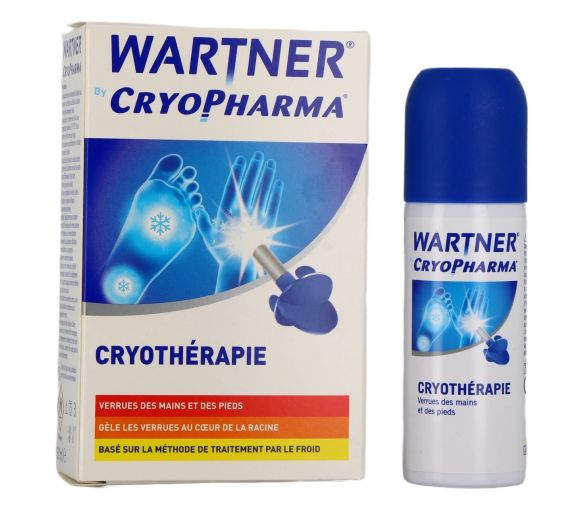 Traitement Rapide Verrues mains et pieds Wartner by cryopharma - 50ml pour 12 applications