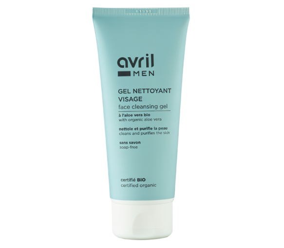 Gel nettoyant visage homme Avril - tube de 100ml