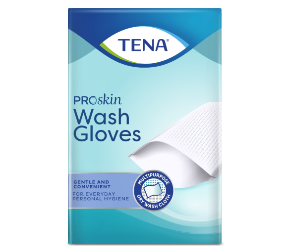 Gants de toilette jetables ProSkin Wash Gloves Tena - image 1