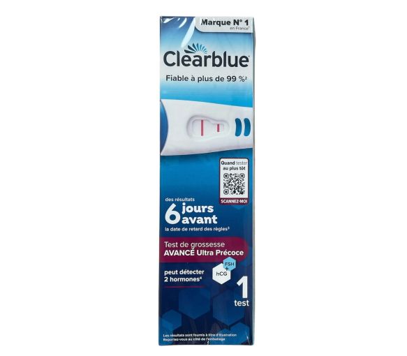 Test de grossesse détection précoce Clearblue - un test - image 1