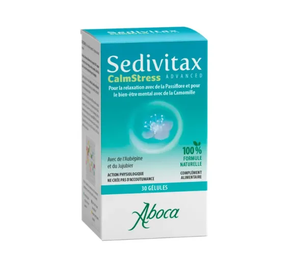 Sedivitax CalmStress Advanced Aboca - boite de 30 gélules