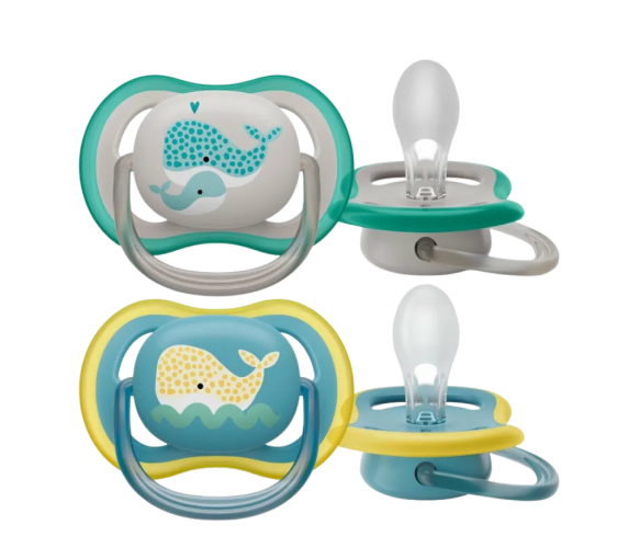 Ultra air sucette 18 mois et plus Philips Avent - lot de 2 sucettes