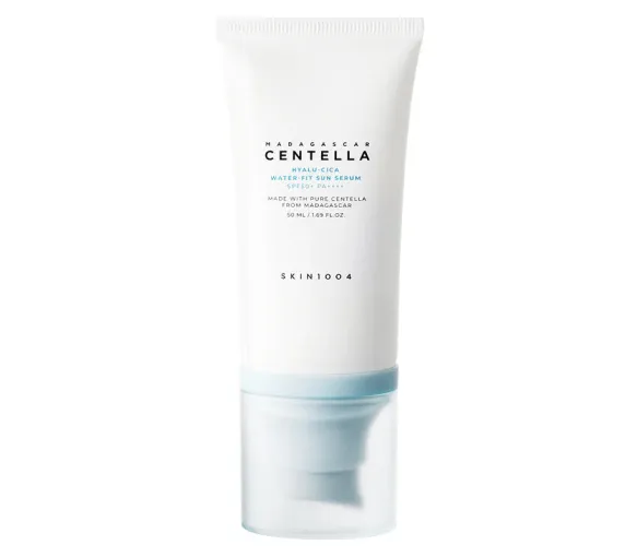 Madagascar Centella sérum protection solaire spf50+ Skin 1004 - flacon-pompe de 50ml - image 1
