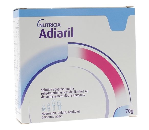 Adiaril solution de réhydratation pour bébé - boîte de 10 sachets - image 1