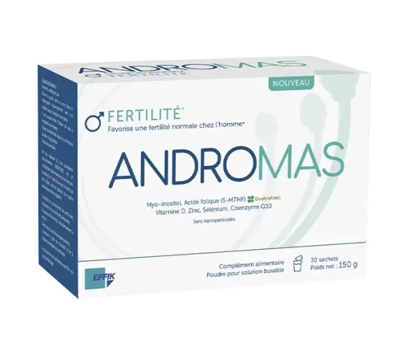 Andromas fertilité et conception Effik - boite de 30 sachets - image 1
