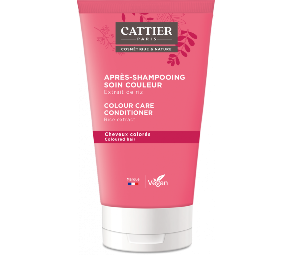 Après-shampoing couleur bio Cattier - tube de 150 ml