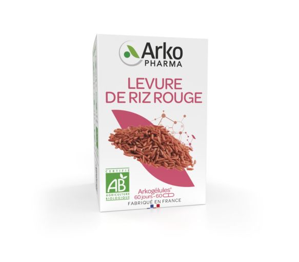 Arkogélules Levure de riz rouge bio Arkopharma - image 1