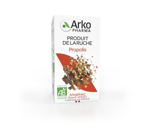 Arkogélules Propolis bio Arkopharma - boite de 40 gélules - image 1