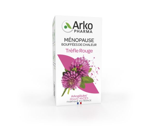 Arkogélules Trèfle rouge Arkopharma - boîte de 45 gélules - image 1