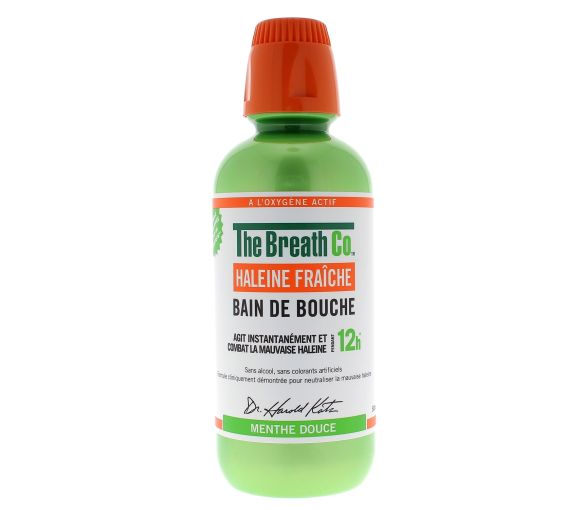 Bain de bouche haleine fraîche menthe douce The Breath Co - flacon de 500ml - image 1