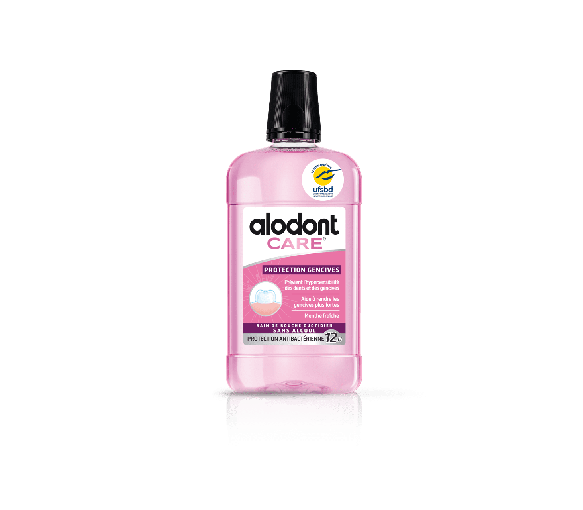 Bain de bouche protection gencives Alodont care - flacon de 500 ml