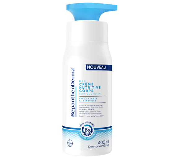 BepanthenDerma Crème Nutritive Corps 400 ml Peaux sèches et Sensibles - image 1