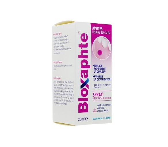 Bloxaphte Bausch lomb - spray de 20 ml