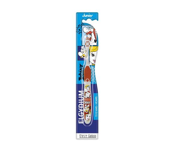 Brosse à dents 7-12 ans junior astérix Elgydium - une brosse à dents - image 1