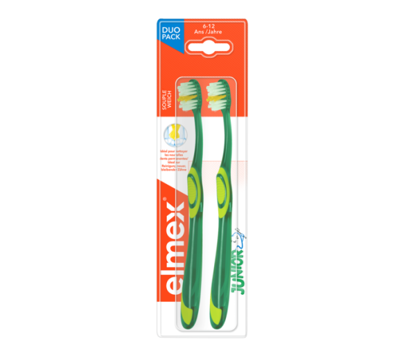 Brosse à dents souple Junior 6-12 ans Elmex - image 1