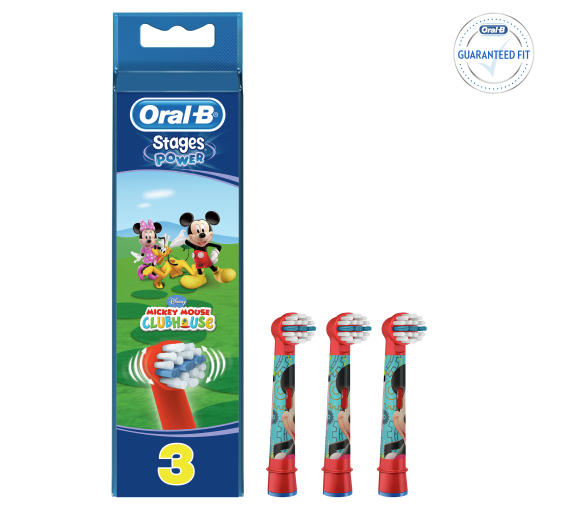 Brossettes de rechange Disney Stages Power Oral-B - 3 brossettes - image 1