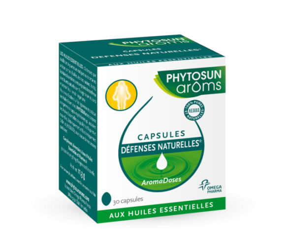 Capsules défenses naturelles Phytosun arôms - boite de 30 capsules