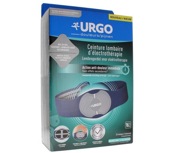 Ceinture lombaire d'électrothérapie Urgo - une ceinture