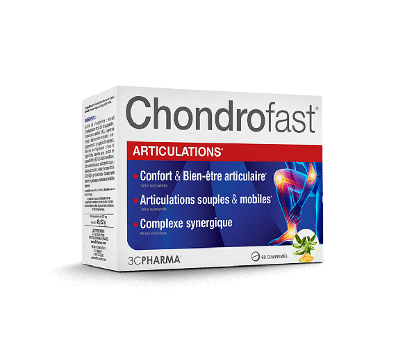 Chondrofast articulations 3C Pharma - boite de 60 comprimés