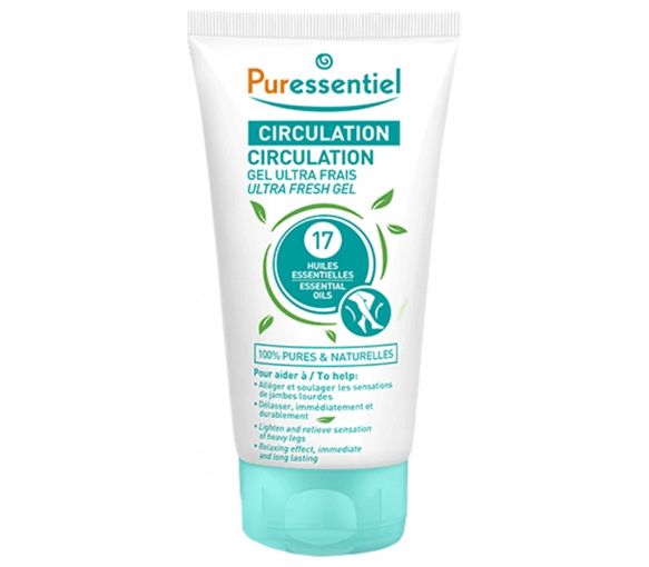 Circulation gel ultra frais Puressentiel - tube de 125 ml