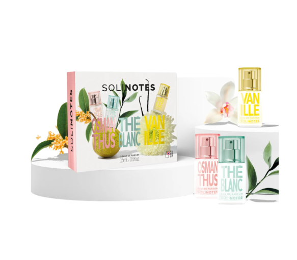 Coffret découverte Osmanthus, Thé Blanc, Vanille Solinotes - coffret de 3 produits - image 1
