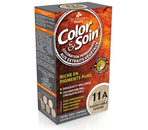 Color & soin coloration permanente blond sable doré 11 A Les 3 chênes - 1 kit