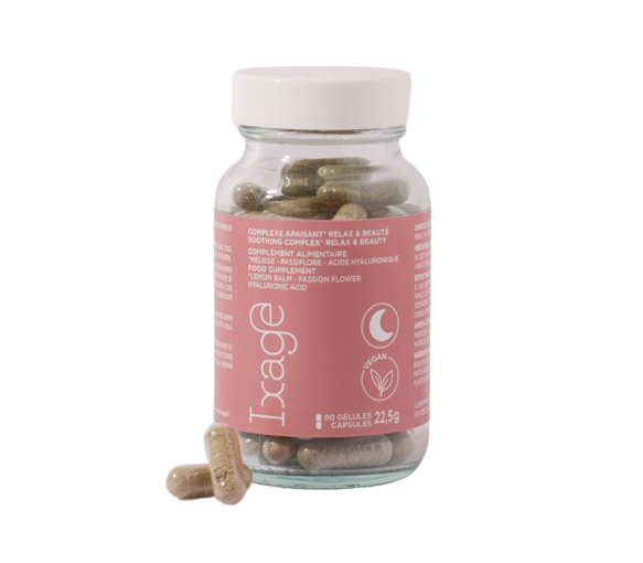 Complexe apaisant relax et beauté nuit Ixage - pot de 60 gélules - image 1
