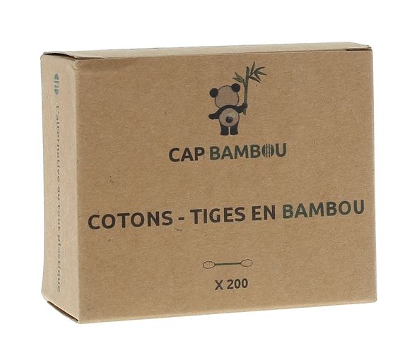 Cotons tiges en bambou Cap Bambou - image 1