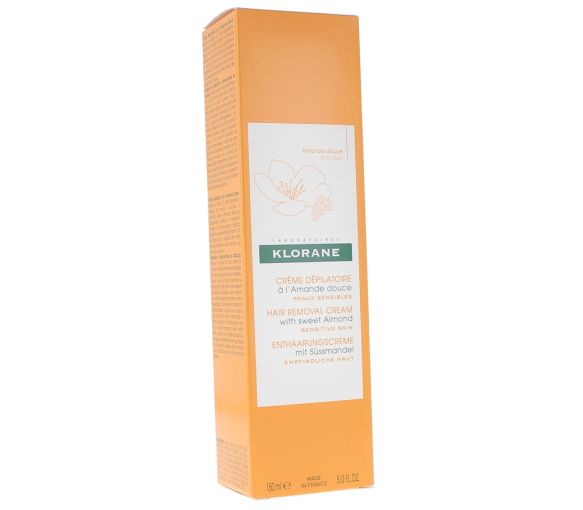 Crème dépilatoire à l'amande douce Klorane - image 1