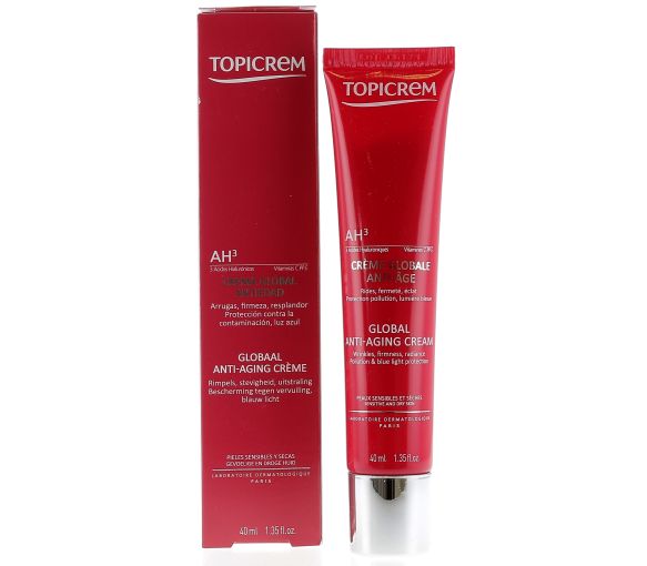 Crème globale Anti-âge AH3 Topicrem - tube de 40 ml - image 1
