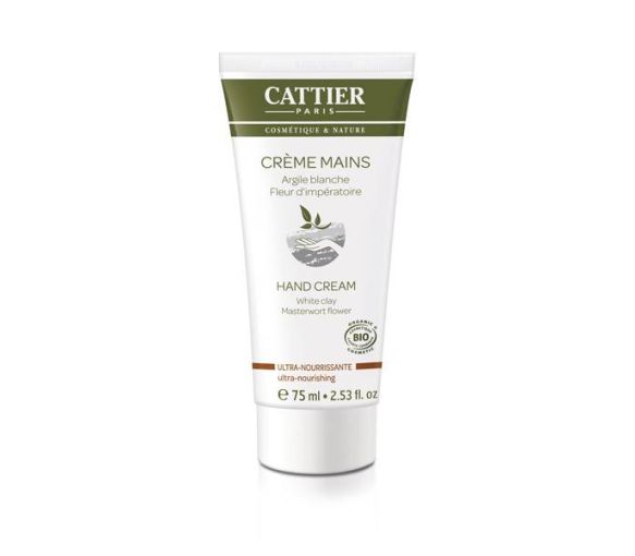 Crème mains ultra-nourrissante bio Cattier - tube 75 ml - image 1