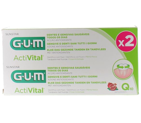 Dentifrice ActiVital gencives et dents saines au quotidien GUM - image 1