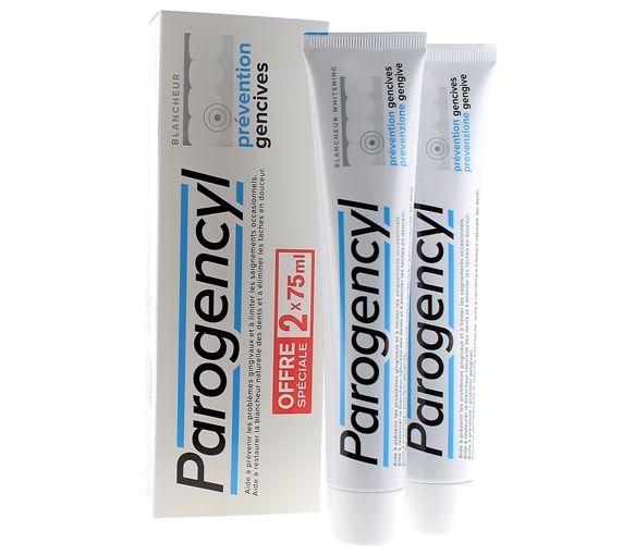 Dentifrice prévention gencives blancheur Parogencyl - image 1