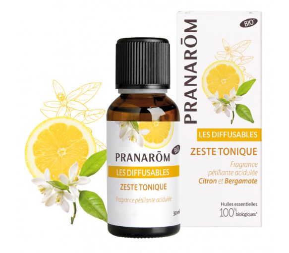 Diffusable Zeste Tonique Pranarom - flacon de 30 ml