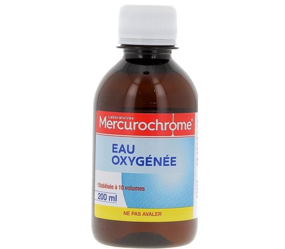 Eau oxygénée Mercurochrome - flacon de 200 ml