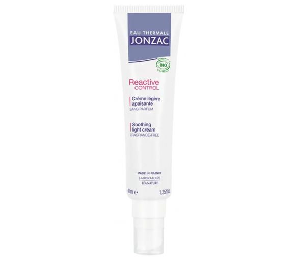 Reactive Control Crème légère apaisante bio Eau thermale Jonzac - tube de 40 ml